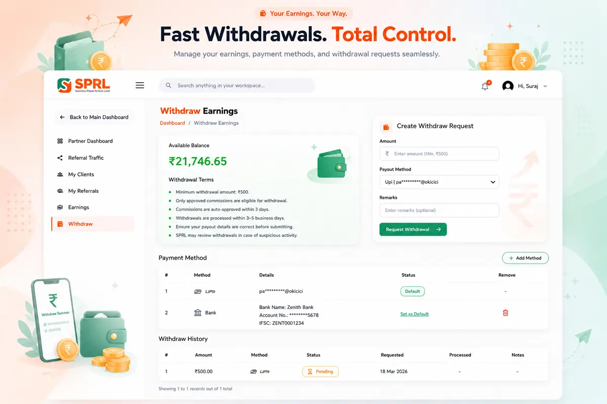 Withdraw